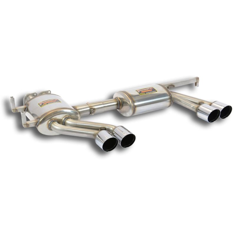 Supersprint Endschalldämpfer Rechts OO 80 + Links OO 80 - -LIGHTWEIGHT RACING EXHAUST- für BMW M3 BMW E46 M3 (2001–2003)