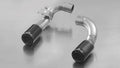 Remus Endrohr-Set li/re je 1 Endrohr  84 mm Street Race Black Chrome mit integriertem Klappensystem für _Endrohre 1 Endrohr Street Race Black Chrome |