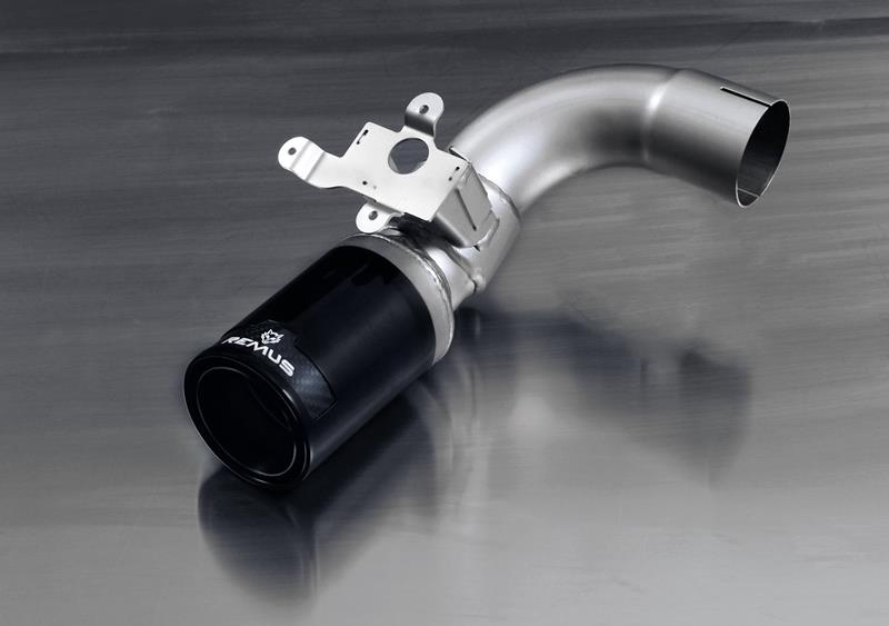 Remus Endrohr-Set für BMW M235i li/re je 1 Endrohr Ø 84 mm Street Race Black Chrome m für BMW 2er F22 M235i
