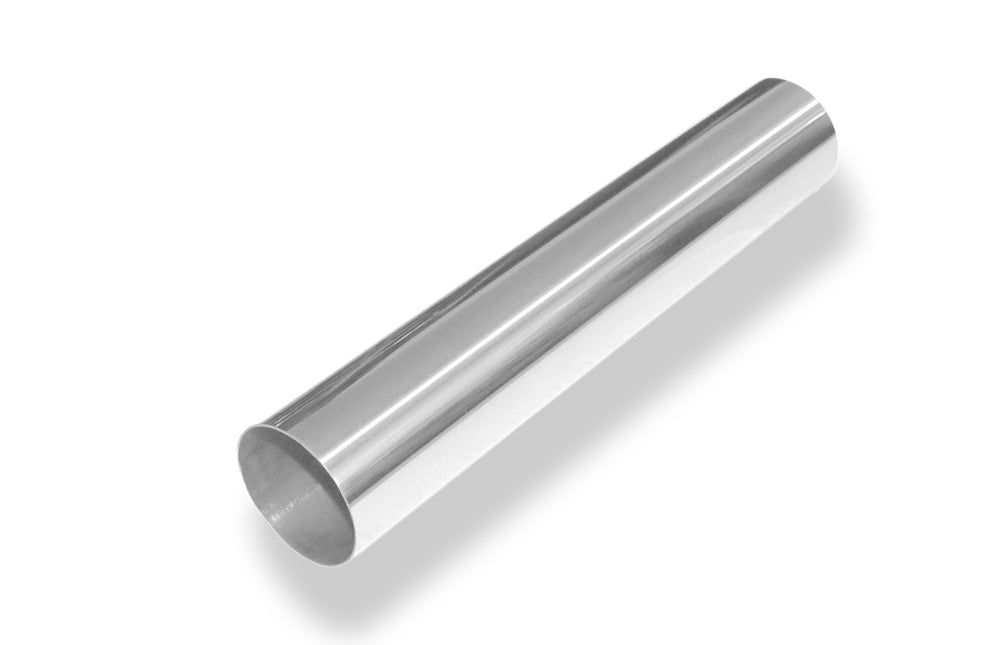 FoxAnschweißendrohr Typ 10 Ø 55 mm / Länge: 300 mm  - rund / uneingerollt / gerade / ohne Absorber