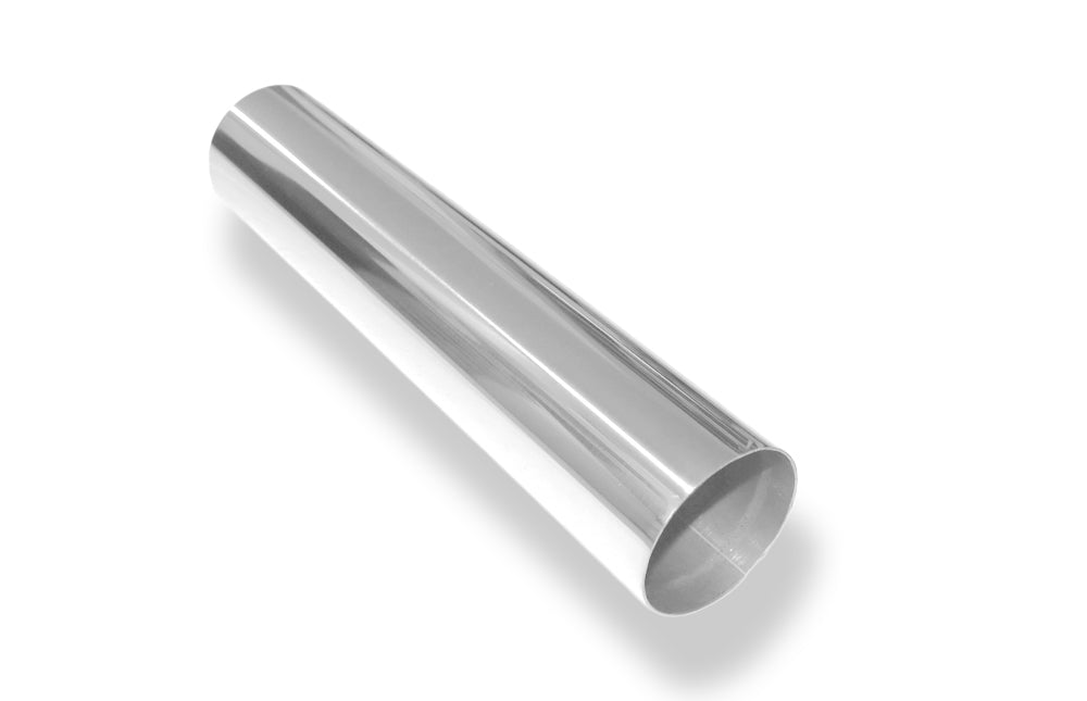 FoxAnschweißendrohr Typ 10 Ø 63 mm / Länge: 300 mm  - rund / uneingerollt / gerade / ohne Absorber