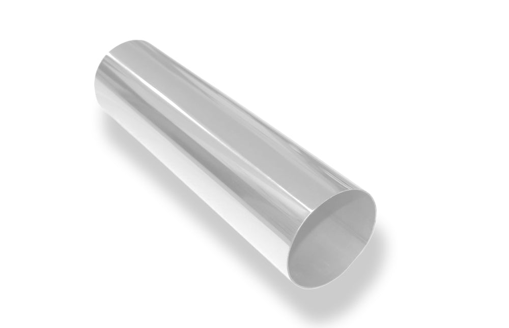 FoxAnschweißendrohr Typ 10 Ø 80 mm / Länge: 300 mm  - rund / uneingerollt / gerade / ohne Absorber