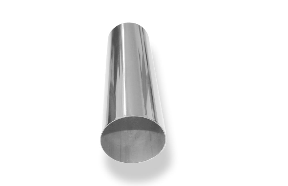 Fox Anschweißendrohr Typ 10 Ø 90 mm / Länge: 300 mm  - rund / uneingerollt / gerade / ohne Absorber