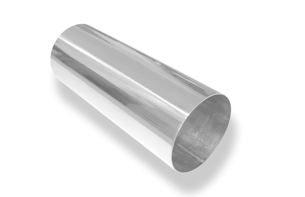 Fox Anschweißendrohr Typ 10 Ø 114 mm / Länge: 300 mm  - rund / uneingerollt / gerade / ohne Absorber