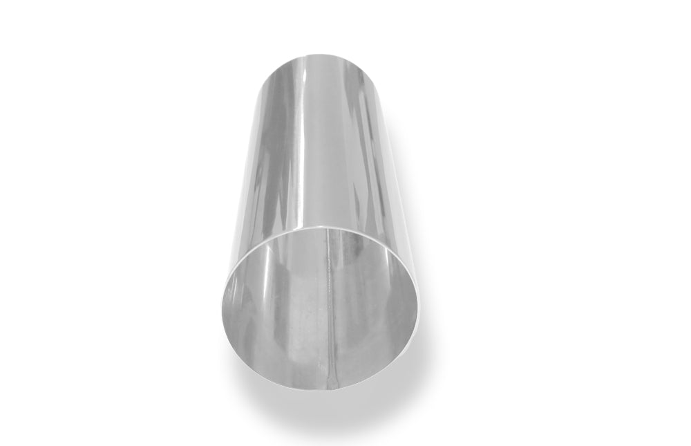 FoxAnschweißendrohr Typ 10 Ø 114 mm / Länge: 300 mm  - rund / uneingerollt / gerade / ohne Absorber