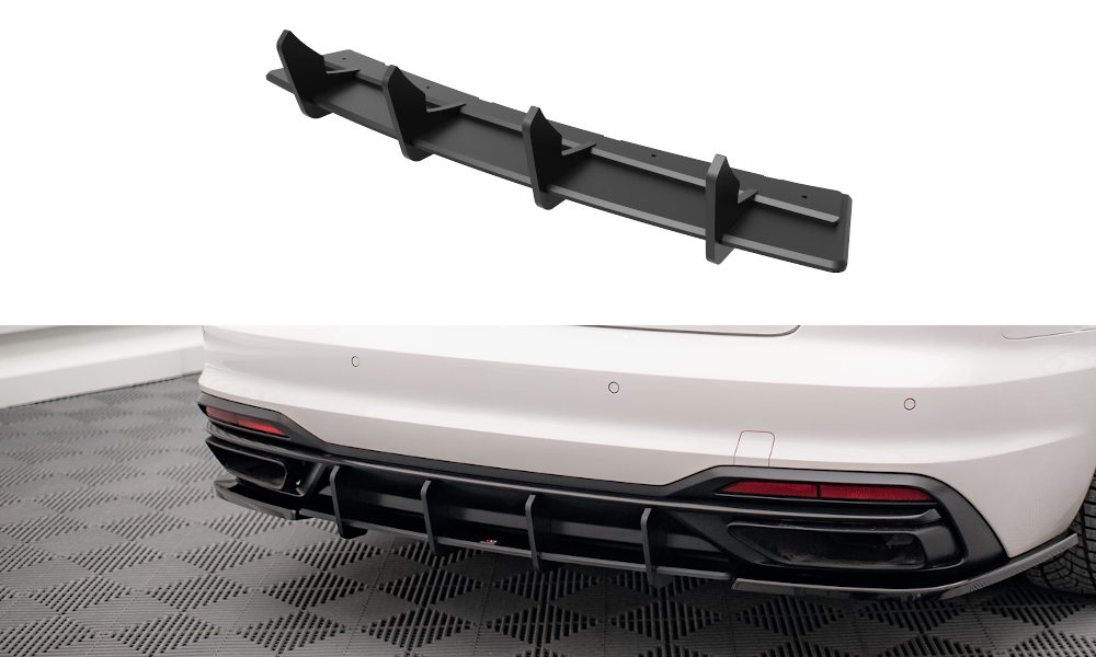 Maxton Design Street Pro Heckschürze passend für Audi A4 B9 Facelift
