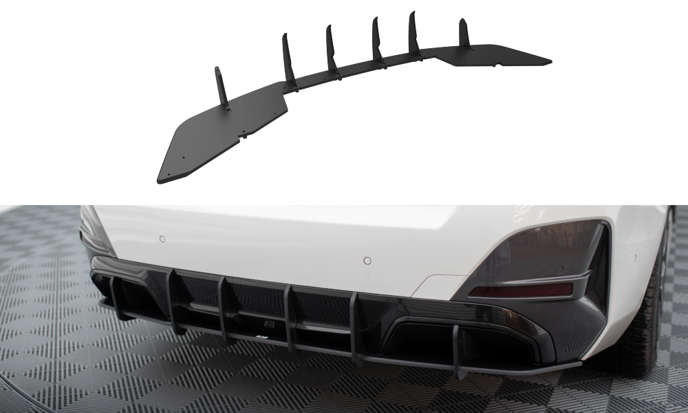 Maxton Design Street Pro Heckschürze passend für BMW i4 M-Paket G26
