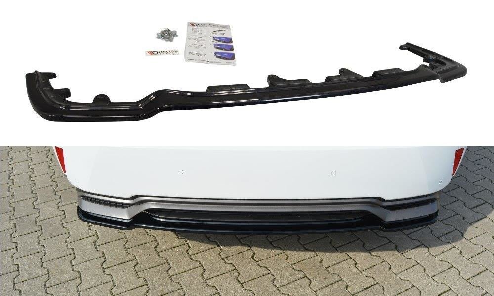 Maxton Design Heckansatz Lexus RX Mk4 H schwarz Hochglanz für Lexus RX Mk4