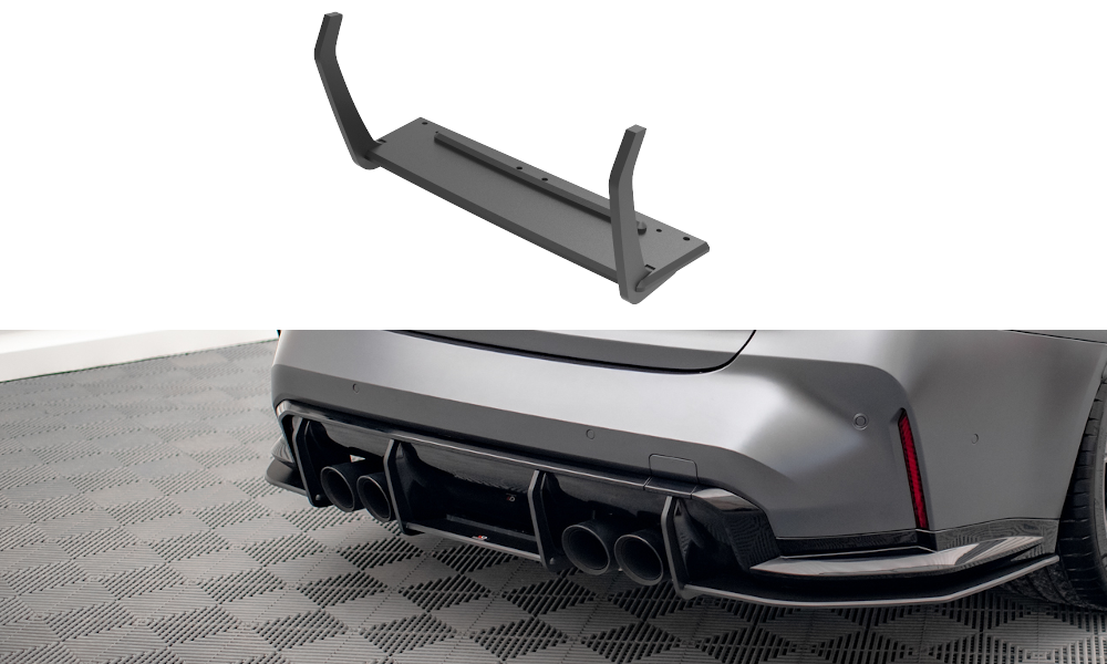 Maxton Design Street Pro Heckschürze passend für BMW M3 Limousine / Touring G80 / G81