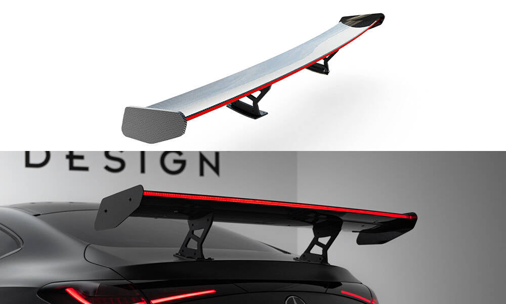 Maxton Design Carbon Spoiler V.2 + LED Mercedes-AMG CLE 53 C236 für Mercedes-Benz CLE C236
