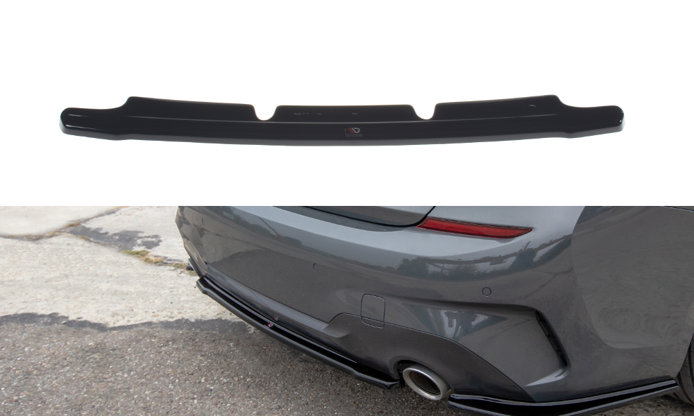 Maxton Design Heckansatz BMW 3er G20 M Paket schwarz Hochglanz für BMW 3er G20
