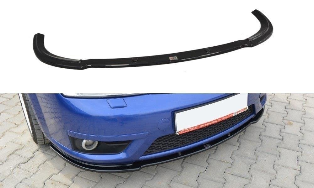 Maxton Design Street+ Spoilerlippe Front Ansatz passend für Ford Mondeo Mk3 ST220 schwarz Hochglanz
