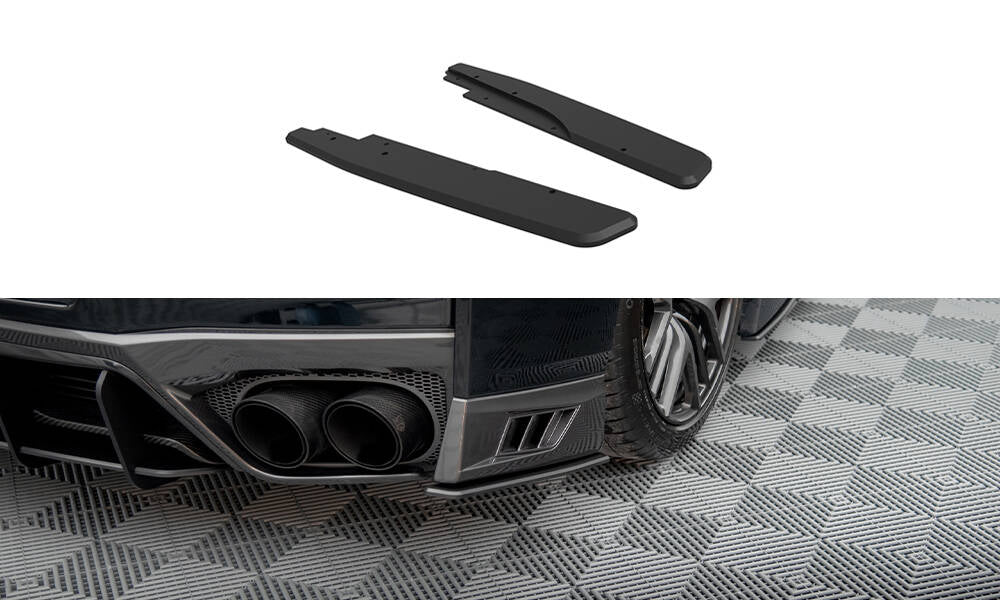 Maxton Design Street Pro Heck Ansatz Flaps Diffusor passend für Nissan GTR R35 Facelift