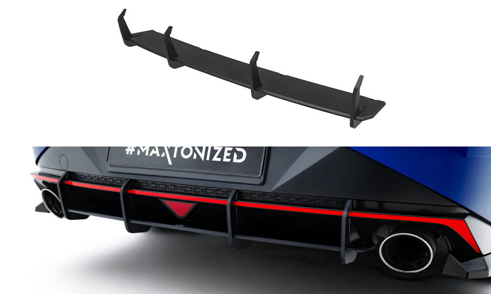 Maxton Design Street Pro Heckschürze passend für Hyundai Elantra N Mk7