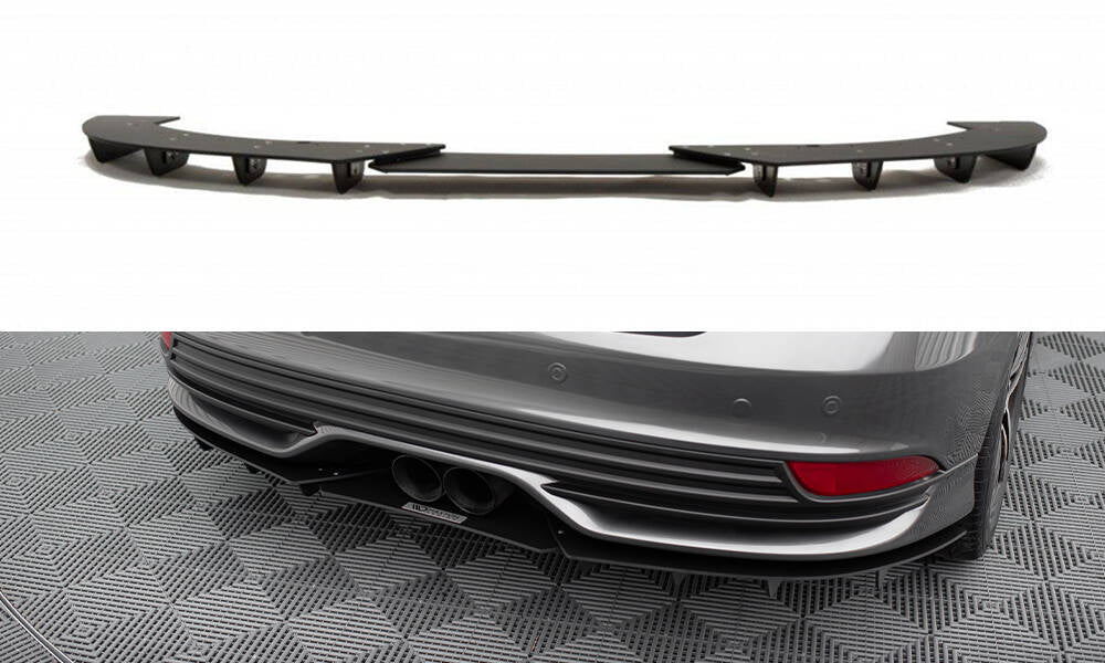 Maxton Design Heckschürze passend für Ford Focus ST Mk3 FL
