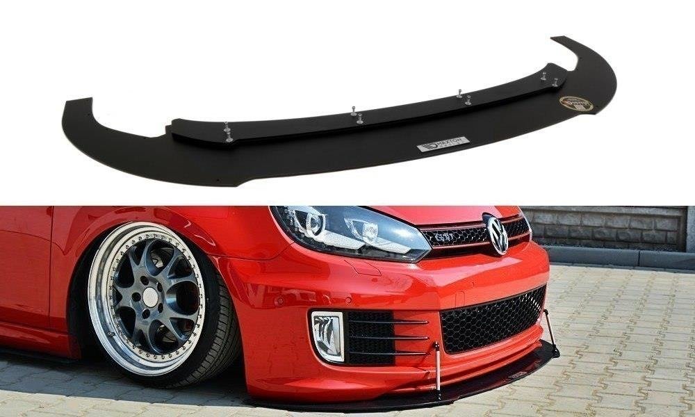 Maxton Design Racing Street+ Spoilerlippe Front Ansatz passend für VW GOLF 6 GTI 35TH