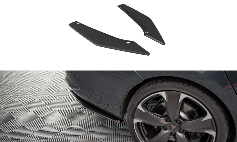 Maxton Design Street Pro Heck Ansatz Flaps Diffusor passend für Cupra Leon ST Mk1