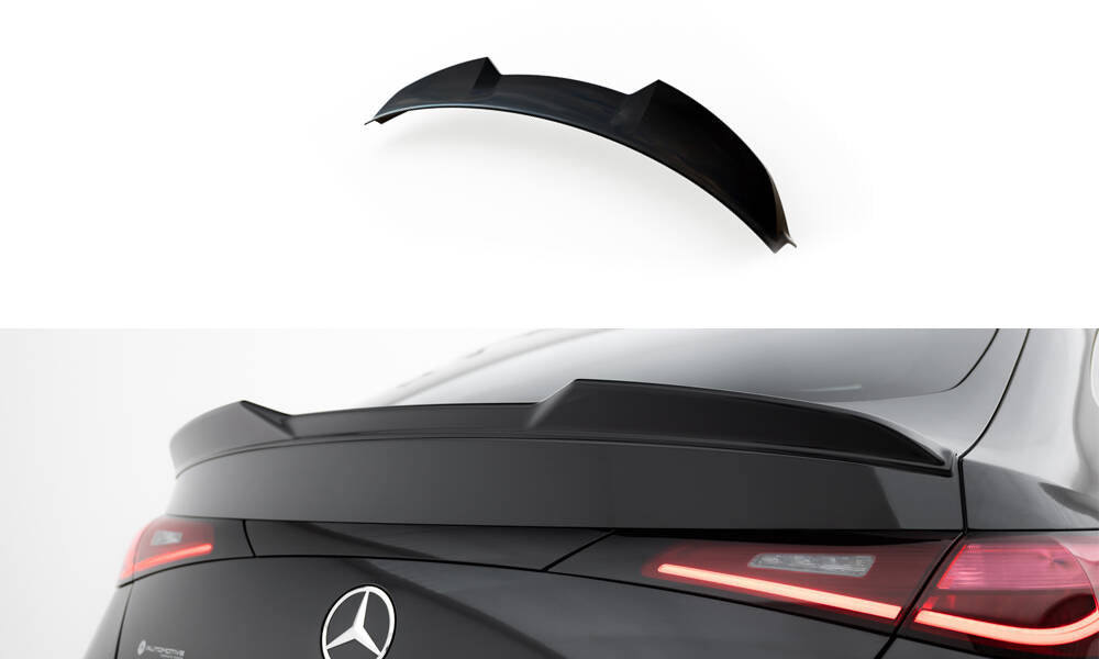 Maxton Design Spoiler CAP 3D passend für Mercedes-Benz GLC Coupe C254 schwarz Hochglanz