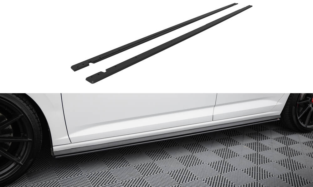 Maxton Design Street Pro Street+ Seitenschweller Leisten passend für VW Jetta GLI Mk7