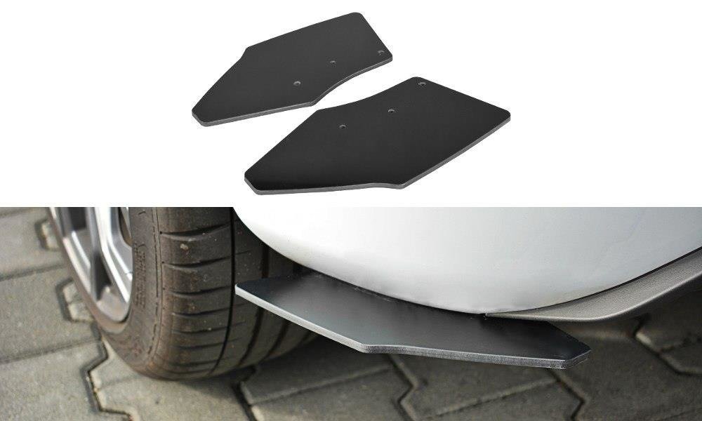 Maxton Design Sport Heck Ansatz Flaps Diffusor passend für Ford Fiesta Mk8 ST-Line