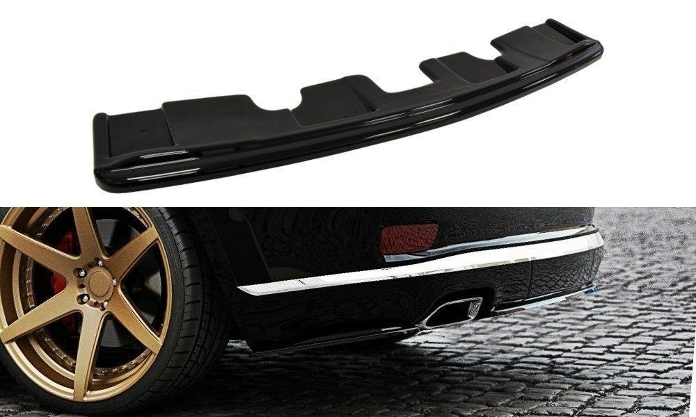 Maxton Design Heckansatz Jeep Grand Cherokee WK2 Summit Facelift schwarz Hochglanz für Jeep Grand Cherokee WK2 Facelift