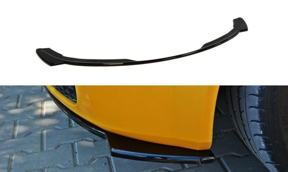 Maxton Design Diffusor Heck Ansatz passend für RENAULT MEGANE II RS schwarz Hochglanz