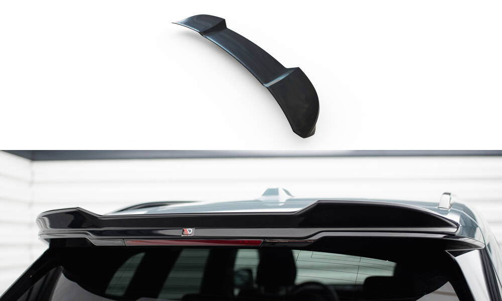 Maxton Design Spoiler CAP 3D passend für BMW X1 M-Paket U11 schwarz Hochglanz