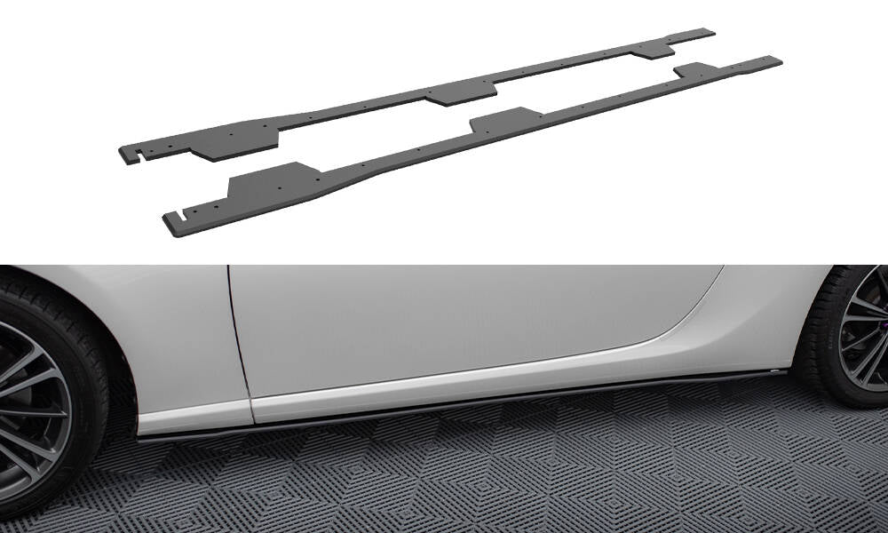 Maxton Design Street Pro Street+ Seitenschweller Leisten passend für Subaru BRZ Mk1 / Mk1 Facelift