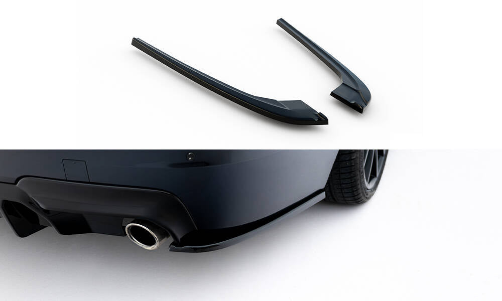 Maxton Design Heck Ansatz Flaps Diffusor V.3 passend für BMW 5er M-Paket F10 / F11 schwarz Hochglanz
