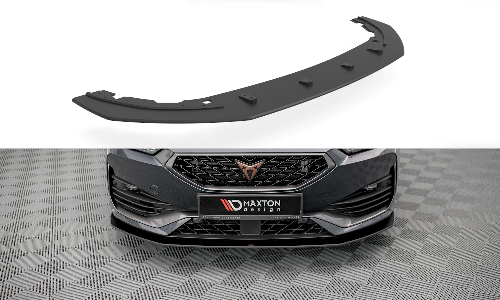 Maxton Design Street Pro Street+ Spoilerlippe Front Ansatz passend für Cupra Leon Mk1