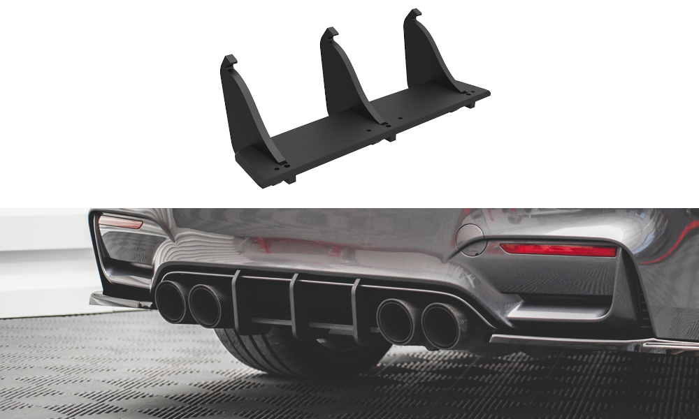 Maxton Design Street Pro Heckschürze passend für BMW M4 F82