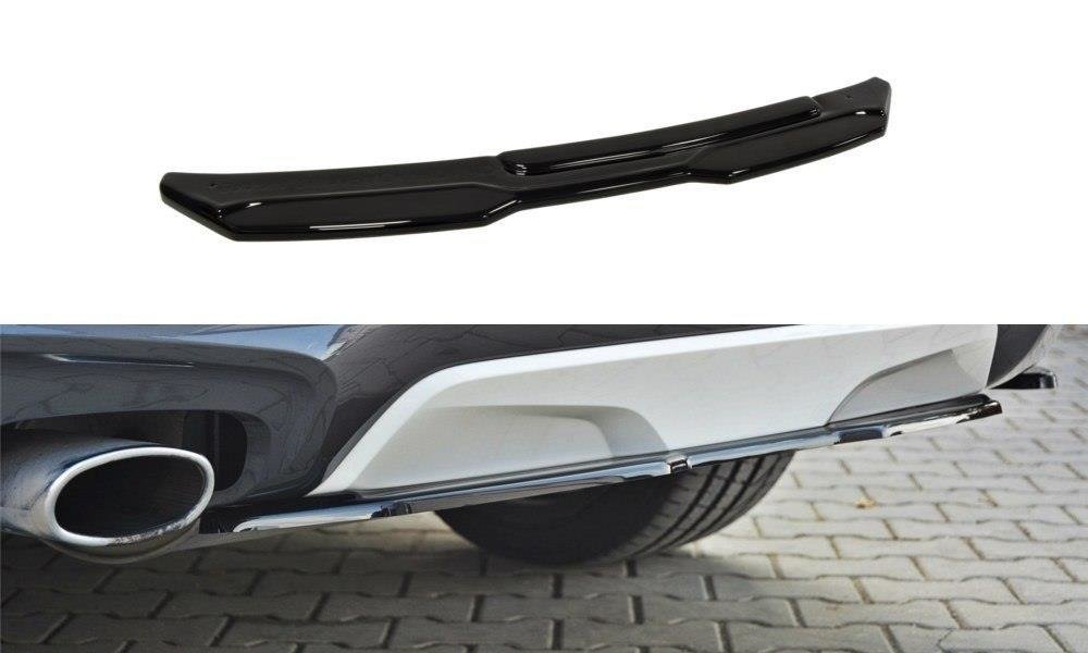 Maxton Design Heckansatz BMW X4 M Paket schwarz Hochglanz für BMW X4 F26