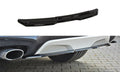 Maxton Design Mittlerer Diffusor Heck Ansatz für BMW X4 M Paket Carbon Look