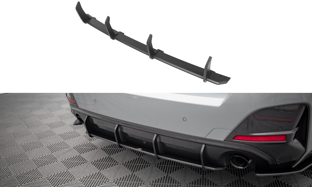 Maxton Design Street Pro Heckschürze passend für BMW 4er Gran Coupe M-Paket G26