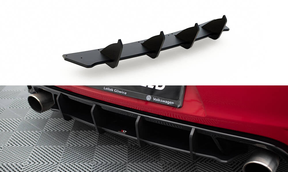 Maxton Design Robuste Racing Heckschürze V.2 passend für VW Golf GTI Mk6