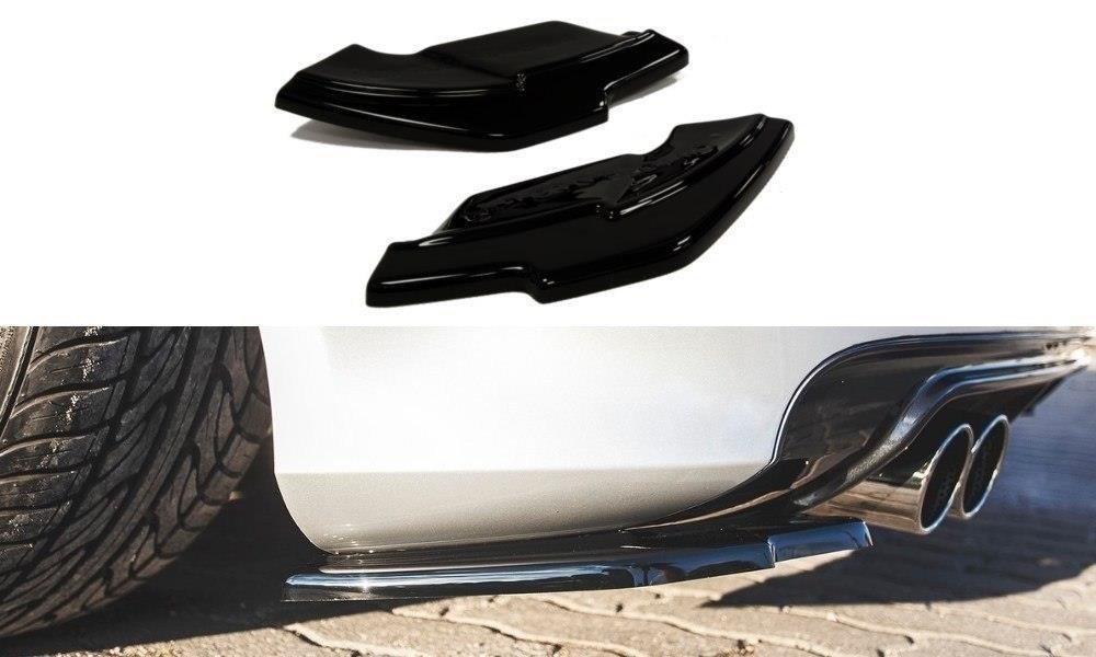 Maxton Design Heck Ansatz Flaps Diffusor passend für Audi S3 8P / S3 8P FL schwarz Hochglanz