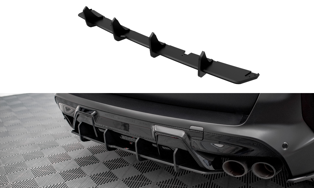 Maxton Design Street Pro Heckschürze passend für BMW X5M F95 / F95 Facelift