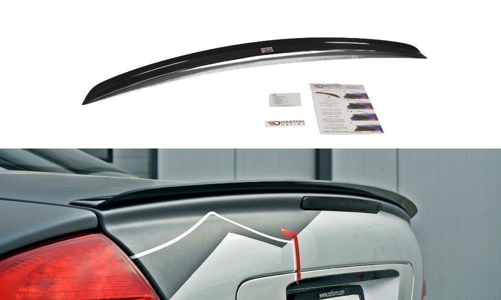 Maxton Design Spoiler CAP für MERCEDES CL-KLASSE C215 schwarz matt