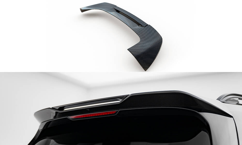 Maxton Design Prepreg Carbon Fiber Tailgate Spoiler (Upper) BMW X7 M-Paket G07 für BMW X7 G07