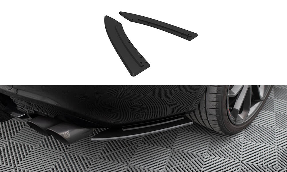 Maxton Design Street Pro Heck Ansatz Flaps Diffusor passend für Audi S5 / A5 S-Line Coupe / Cabriolet 8T