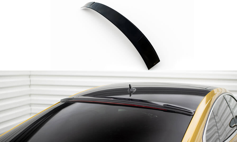 Maxton Design Heckscheiben Spoiler passend für VW Arteon R-Line Limousine Mk1 schwarz Hochglanz