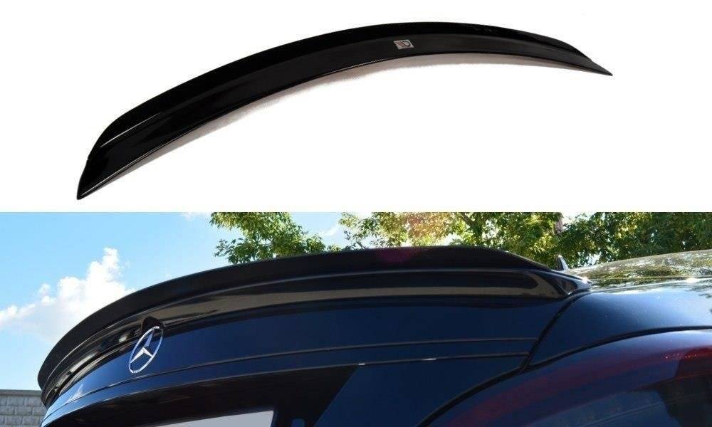 Maxton Design Spoiler CAP passend für Mercedes-Benz CLS AMG Line / 63 AMG C218 schwarz Hochglanz