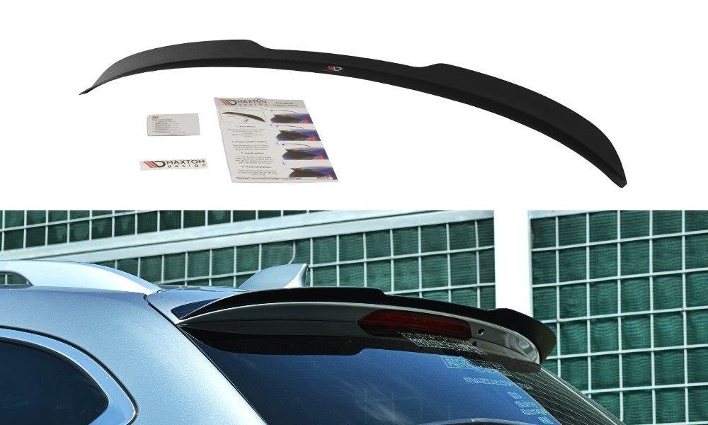 Maxton Design Spoiler CAP passend für Mazda 6 GJ (Mk3) Wagon schwarz Hochglanz