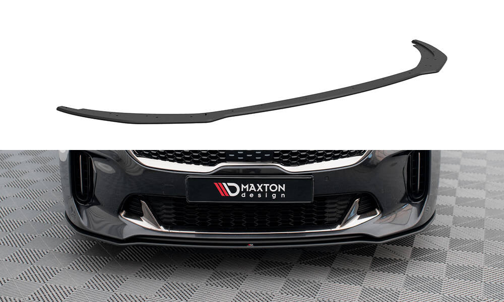 Maxton Design Street Pro Street+ Spoilerlippe Front Ansatz passend für Kia Stinger GT / GT-Line / Standard Mk1