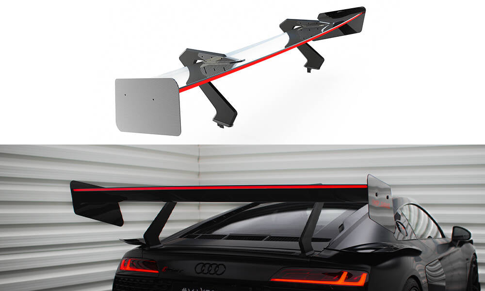 Maxton Design Carbon Spoiler + LED Audi R8 Mk2 für Audi R8 Mk2