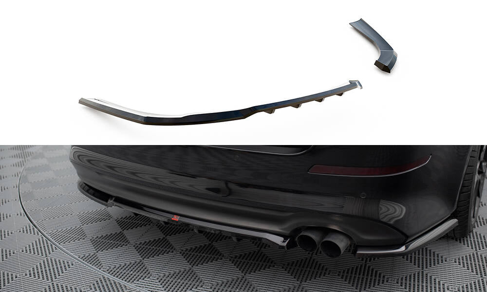 Maxton Design Street+ Mittlerer Diffusor RACE passend für Kia Optima Mk3 schwarz Hochglanz