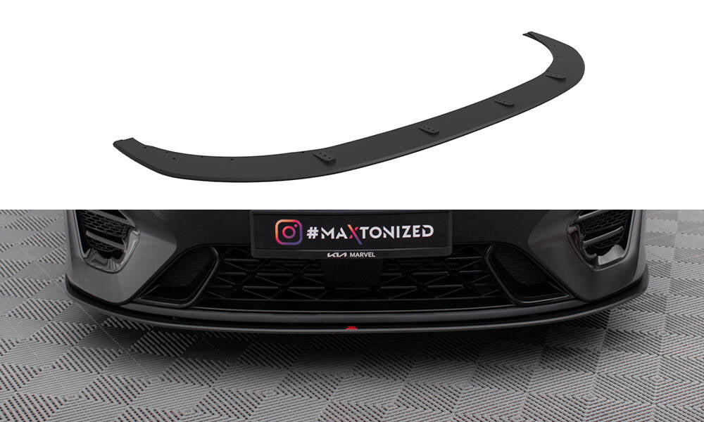 Maxton Design Street Pro Street+ Spoilerlippe Front Ansatz passend für Kia Proceed GT Mk3 Facelift / Ceed GT / GT - Line Mk1 Facelift