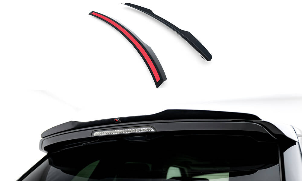 Maxton Design Spoiler CAP passend für Land Rover Range Rover Sport Mk2 schwarz Hochglanz
