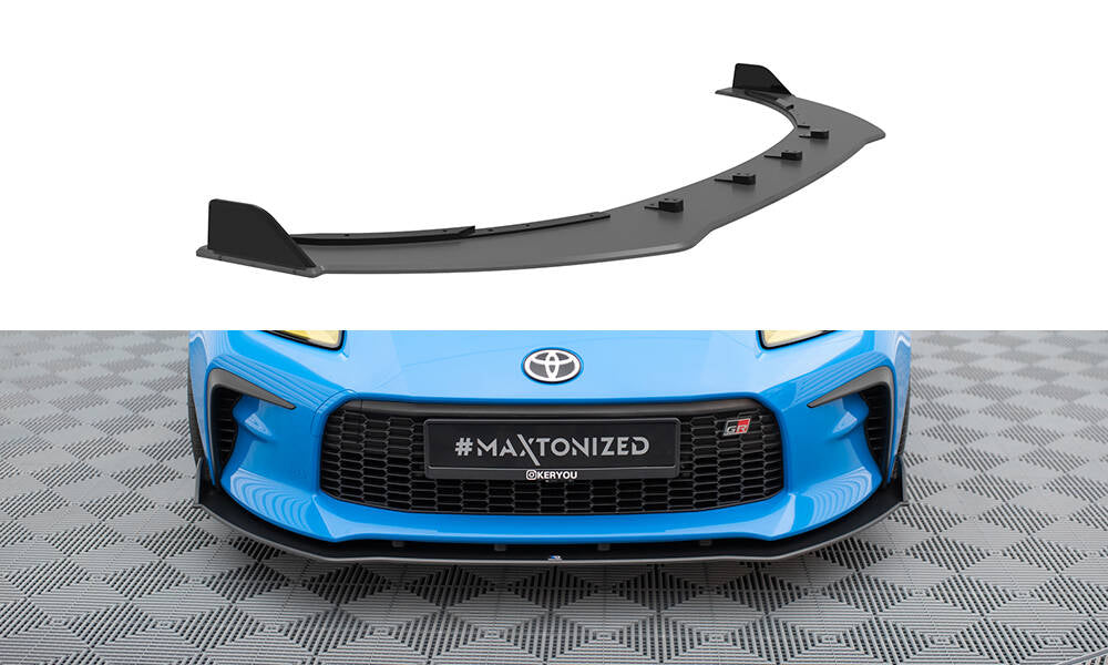 Maxton Design Street Pro Street+ Spoilerlippe Front Ansatz V.2 passend für Toyota GR86 Mk1