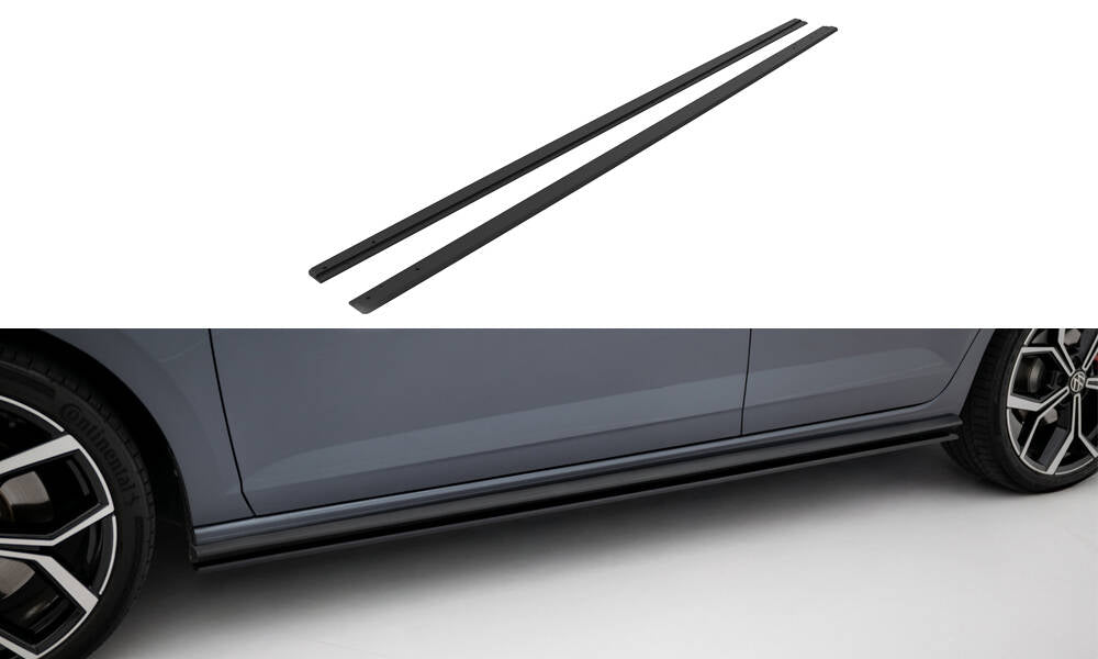 Maxton Design Street Pro Street+ Seitenschweller Leisten passend für VW Polo GTI Mk6 Facelift
